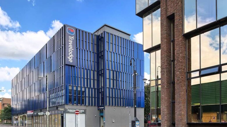 <b>Travelodge Peterborough Central Exterior</b>. Images powered by <a href="https://iceportal.shijigroup.com/" title="IcePortal" target="_blank">IcePortal</a>.