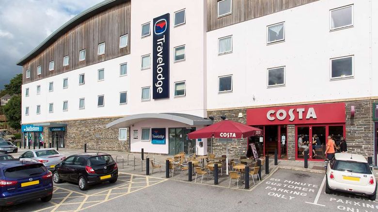 <b>Travelodge St Austell Hotel Exterior</b>. Images powered by <a href="https://iceportal.shijigroup.com/" title="IcePortal" target="_blank">IcePortal</a>.