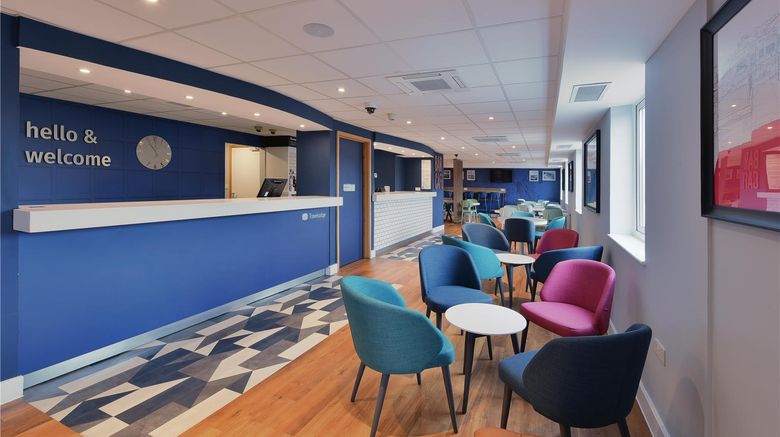 <b>Travelodge St Austell Hotel Lobby</b>. Images powered by <a href="https://iceportal.shijigroup.com/" title="IcePortal" target="_blank">IcePortal</a>.