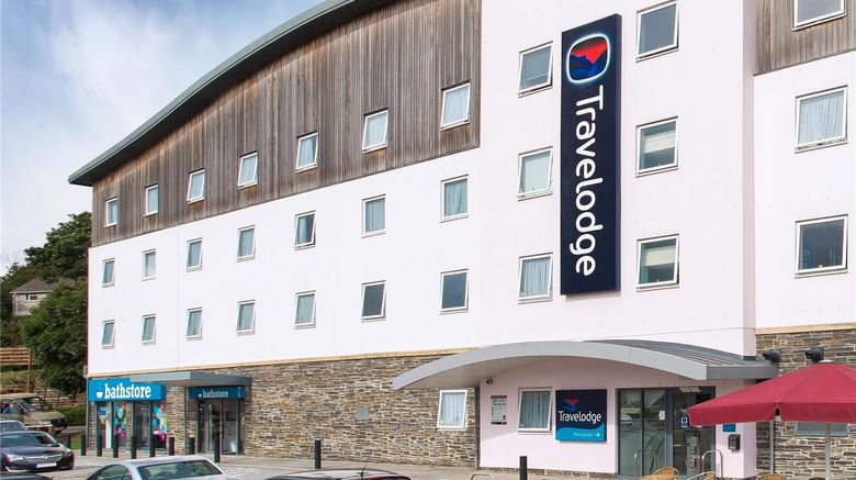 Travelodge St Austell Hotel Exterior. Images powered by <a href="https://iceportal.shijigroup.com" target="_blank" rel="noopener">Ice Portal</a>.
