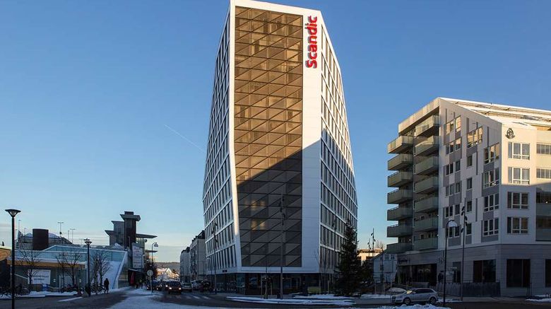 Scandic Lillestrom Exterior. Images powered by <a href="https://iceportal.shijigroup.com" target="_blank" rel="noopener">Ice Portal</a>.