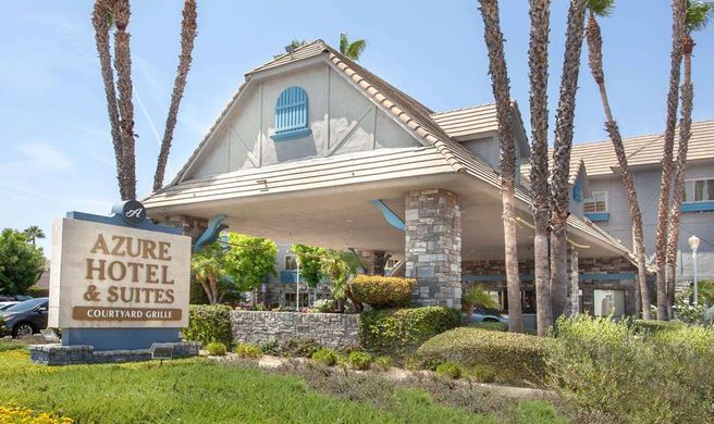 Azure Hotel & Suites Ontario Airport Exterior