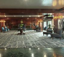 Azure Hotel & Suites Ontario Airport Lobby