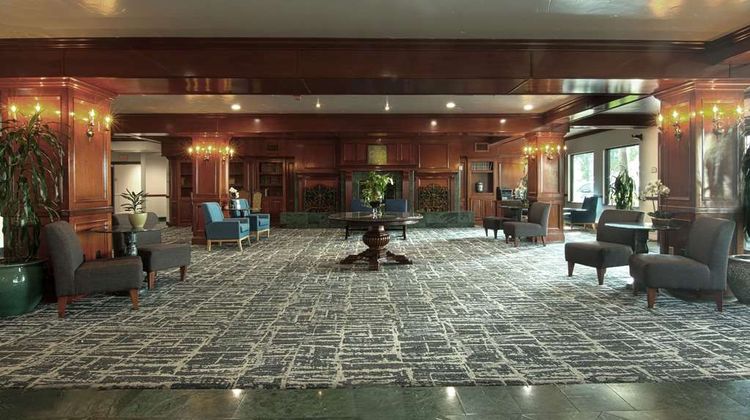 Azure Hotel & Suites Ontario Airport Lobby