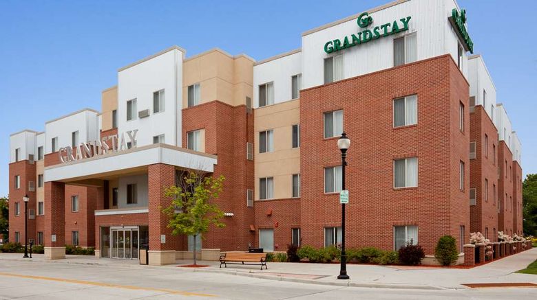 GrandStay Residential Suites Hotel Exterior. Images powered by <a href="https://iceportal.shijigroup.com" target="_blank" rel="noopener">Ice Portal</a>.