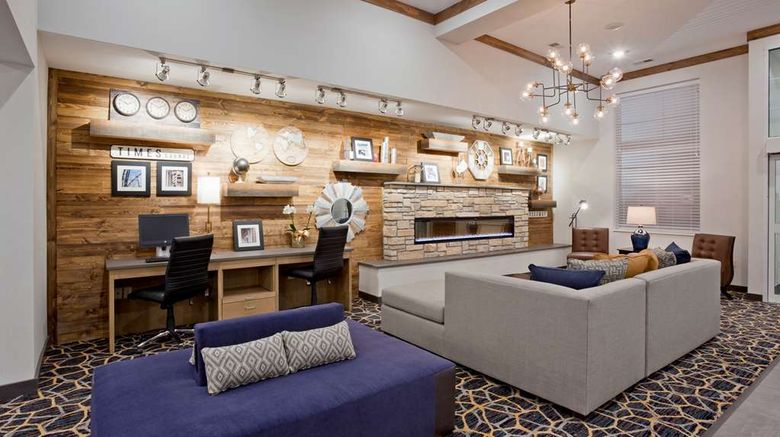 <b>GrandStay Hotel & Suites Cannon Falls Lobby</b>. Images powered by <a href="https://iceportal.shijigroup.com/" title="IcePortal" target="_blank">IcePortal</a>.