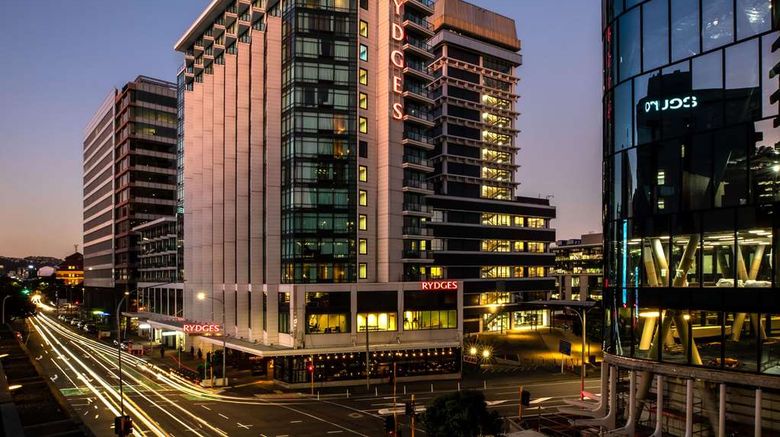 Rydges Wellington Exterior. Images powered by <a href="https://iceportal.shijigroup.com" target="_blank" rel="noopener">Ice Portal</a>.