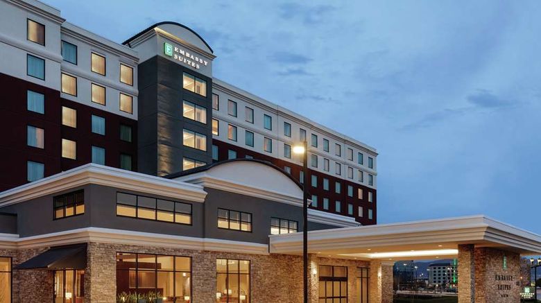 <b>Embassy Suites by Hilton South Jordan Exterior</b>. Images powered by <a href="https://iceportal.shijigroup.com/" title="IcePortal" target="_blank">IcePortal</a>.