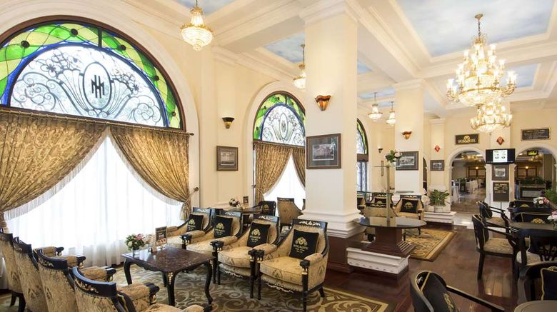 <b>Hotel Majestic Saigon Lobby</b>. Images powered by <a href=https://www.travelagewest.com/Hotels/Ho-Chi-Minh-City-Vietnam/