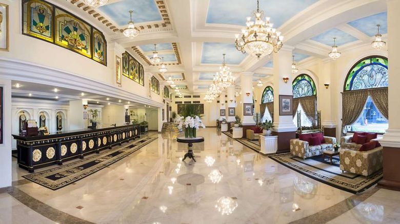 <b>Hotel Majestic Saigon Lobby</b>. Images powered by <a href=https://www.travelagewest.com/Hotels/Ho-Chi-Minh-City-Vietnam/