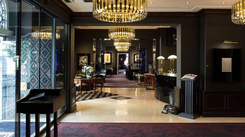 <b>Le Palais Art Hotel Prague Lobby</b>. Images powered by <a href="https://iceportal.shijigroup.com/" title="IcePortal" target="_blank">IcePortal</a>.