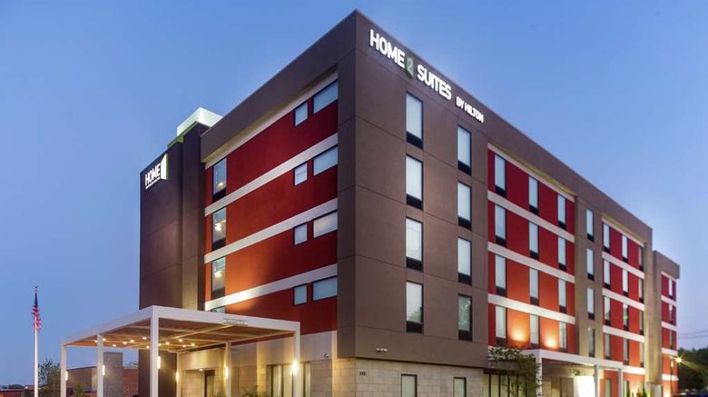 <b>Home2 Suites by Hilton Airport Expo Ctr Exterior</b>. Images powered by <a href="https://iceportal.shijigroup.com/" title="IcePortal" target="_blank">IcePortal</a>.