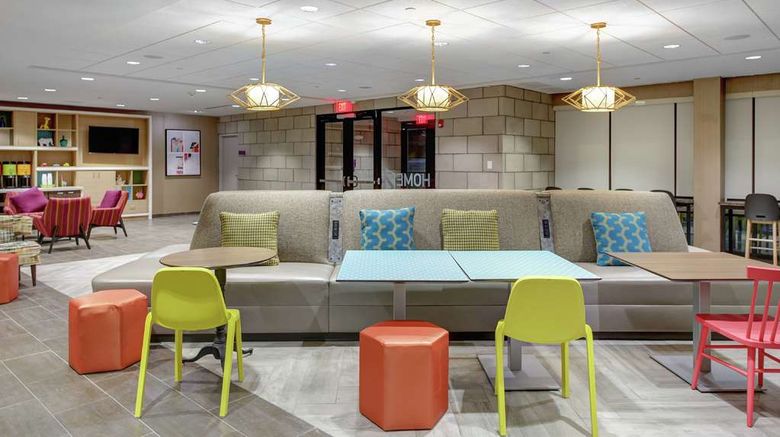<b>Home2 Suites by Hilton Airport Expo Ctr Lobby</b>. Images powered by <a href="https://iceportal.shijigroup.com/" title="IcePortal" target="_blank">IcePortal</a>.