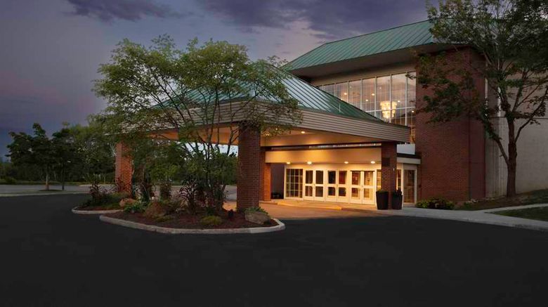 <b>Doubletree Hotel Burlington & Conf Ctr Exterior</b>. Images powered by <a href="https://iceportal.shijigroup.com/" title="IcePortal" target="_blank">IcePortal</a>.