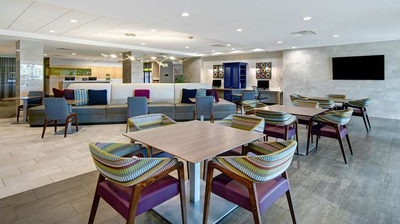 <b>Home2 Suites by Hilton Plano Richardson Lobby</b>. Images powered by <a href="https://iceportal.shijigroup.com/" title="IcePortal" target="_blank">IcePortal</a>.