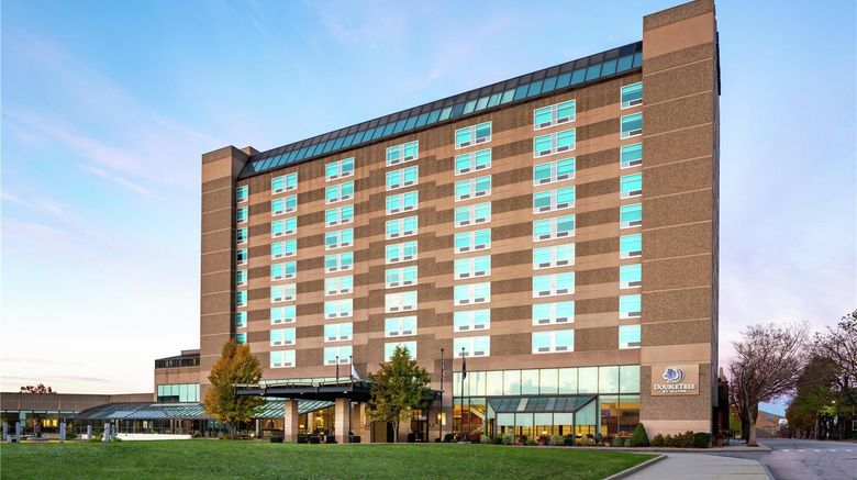 DoubleTree by Hilton Manchester Downtown Exterior. Images powered by <a href="https://iceportal.shijigroup.com" target="_blank" rel="noopener">Ice Portal</a>.