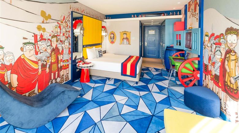 <b>The Land of Legends Kingdom Hotel Room</b>. Images powered by <a href="https://iceportal.shijigroup.com/" title="IcePortal" target="_blank">IcePortal</a>.