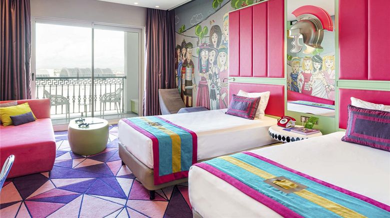 <b>The Land of Legends Kingdom Hotel Room</b>. Images powered by <a href="https://iceportal.shijigroup.com/" title="IcePortal" target="_blank">IcePortal</a>.