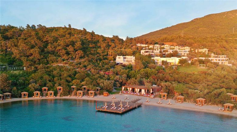<b>Rixos Premium Bodrum Exterior</b>. Images powered by <a href="https://iceportal.shijigroup.com/" title="IcePortal" target="_blank">IcePortal</a>.