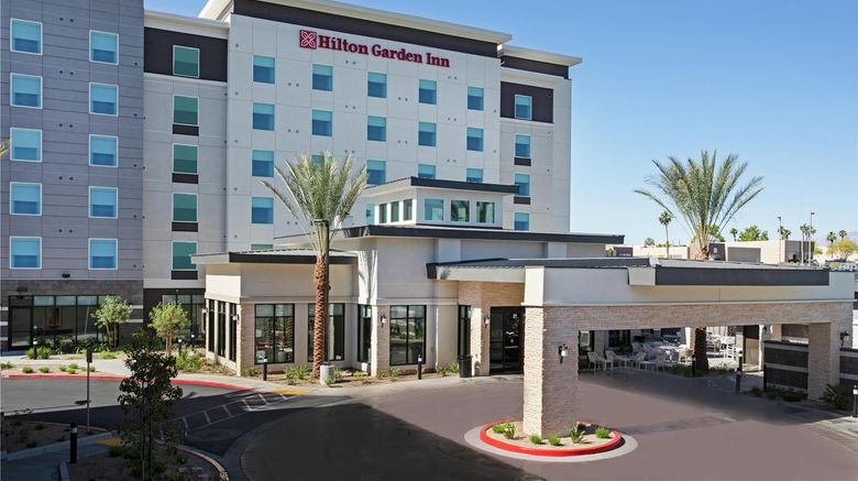 <b>Hilton Garden Inn Las Vegas City Ctr Exterior</b>. Images powered by <a href="https://iceportal.shijigroup.com/" title="IcePortal" target="_blank">IcePortal</a>.