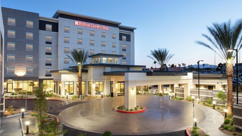 Hilton Garden Inn Las Vegas City Ctr Exterior. Images powered by <a href="https://iceportal.shijigroup.com" target="_blank" rel="noopener">Ice Portal</a>.