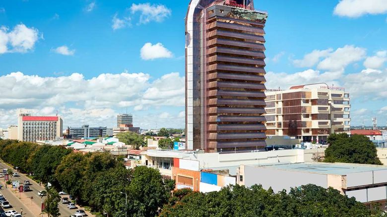<b>Hilton Garden Inn Lusaka Business Park Exterior</b>. Images powered by <a href="https://iceportal.shijigroup.com/" title="IcePortal" target="_blank">IcePortal</a>.