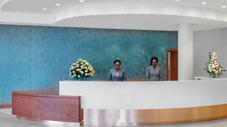 <b>Hilton Garden Inn Lusaka Business Park Lobby</b>. Images powered by <a href="https://iceportal.shijigroup.com/" title="IcePortal" target="_blank">IcePortal</a>.