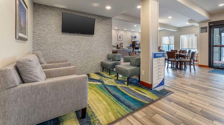 Best Western Saint Clairsville Lobby