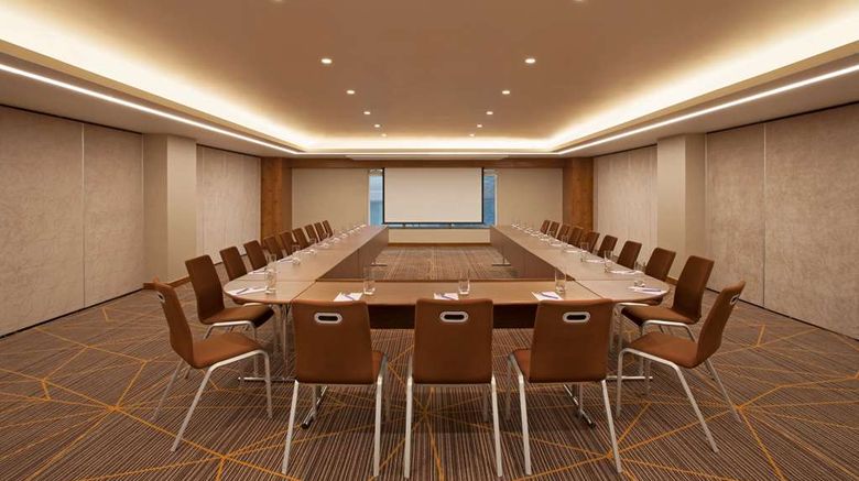 <b>Hyatt Place Hyderabad/Banjara Hills Meeting</b>. Images powered by <a href="https://iceportal.shijigroup.com/" title="IcePortal" target="_blank">IcePortal</a>.