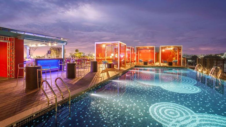 <b>Hyatt Place Hyderabad/Banjara Hills Pool</b>. Images powered by <a href="https://iceportal.shijigroup.com/" title="IcePortal" target="_blank">IcePortal</a>.