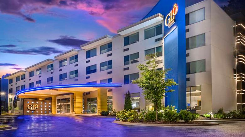 <b>GLo Best Western Asheville Tunnel Road Exterior</b>. Images powered by <a href="https://iceportal.shijigroup.com/" title="IcePortal" target="_blank">IcePortal</a>.