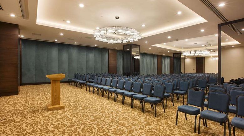 <b>Hilton Garden Inn Isparta Meeting</b>. Images powered by <a href="https://iceportal.shijigroup.com/" title="IcePortal" target="_blank">IcePortal</a>.