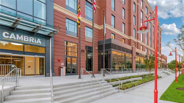 <b>CAMBRiA Hotel College Park Exterior</b>. Images powered by <a href="https://iceportal.shijigroup.com/" title="IcePortal" target="_blank">IcePortal</a>.