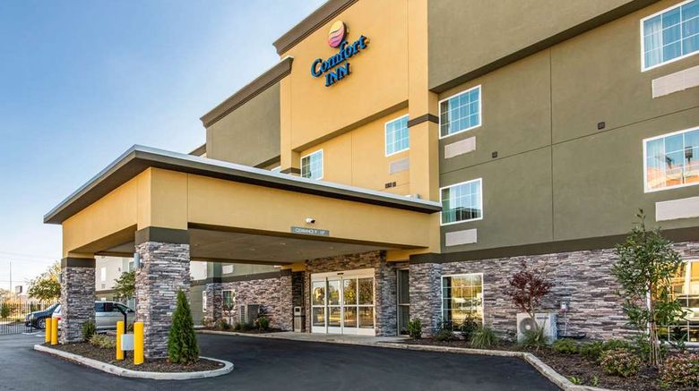 Comfort Inn Memphis Airport West Exterior. Images powered by <a href="https://iceportal.shijigroup.com" target="_blank" rel="noopener">Ice Portal</a>.