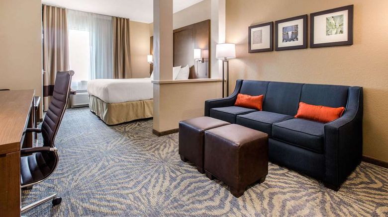 <b>Comfort Suites Austin Room</b>. Images powered by <a href="https://iceportal.shijigroup.com/" title="IcePortal" target="_blank">IcePortal</a>.