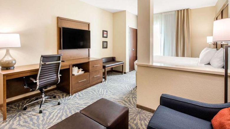 <b>Comfort Suites Austin Room</b>. Images powered by <a href="https://iceportal.shijigroup.com/" title="IcePortal" target="_blank">IcePortal</a>.
