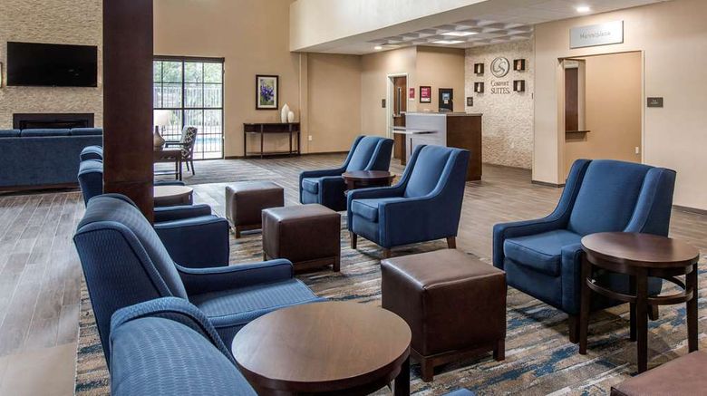 <b>Comfort Suites Austin Lobby</b>. Images powered by <a href="https://iceportal.shijigroup.com/" title="IcePortal" target="_blank">IcePortal</a>.