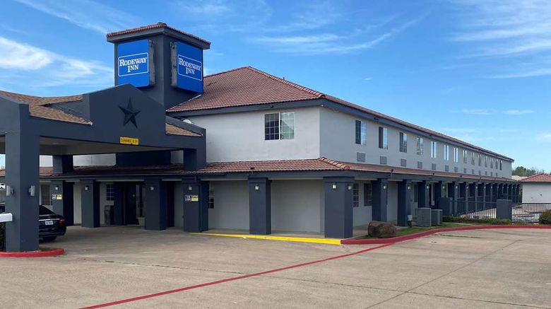 <b>Rodeway Inn Stephenville Exterior</b>. Images powered by <a href="https://iceportal.shijigroup.com/" title="IcePortal" target="_blank">IcePortal</a>.