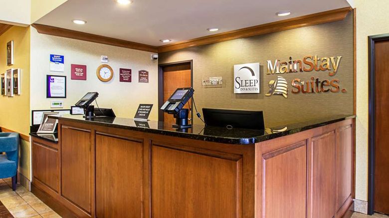 <b>MainStay Suites Madison Lobby</b>. Images powered by <a href="https://iceportal.shijigroup.com/" title="IcePortal" target="_blank">IcePortal</a>.