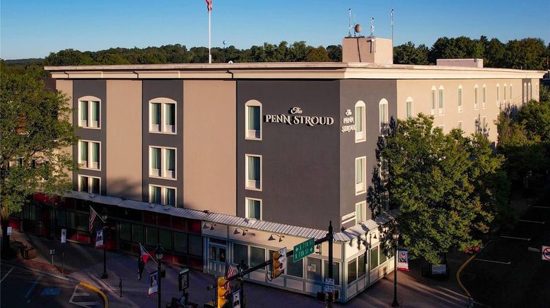 <b>The Penn Stroud, Stroudsburg - Poconos Exterior</b>. Images powered by <a href="https://iceportal.shijigroup.com/" title="IcePortal" target="_blank">IcePortal</a>.