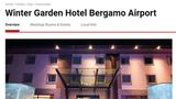 Winter Garden Hotel Bergamo Airport Exterior