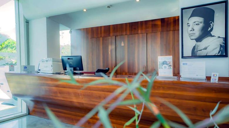 <b>Kyriad Casablanca Centre Ville Lobby</b>. Images powered by <a href="https://iceportal.shijigroup.com/" title="IcePortal" target="_blank">IcePortal</a>.