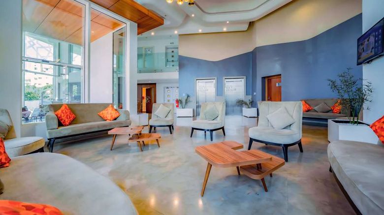 <b>Kyriad Casablanca Centre Ville Lobby</b>. Images powered by <a href="https://iceportal.shijigroup.com/" title="IcePortal" target="_blank">IcePortal</a>.