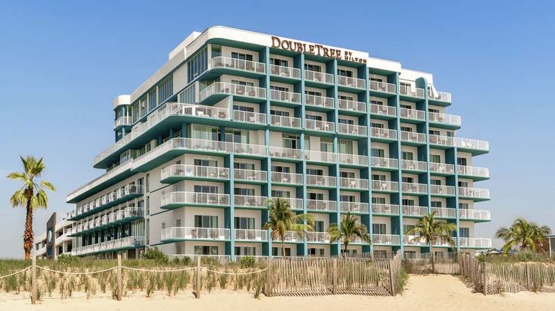 DoubleTree Ocean City Oceanfront Exterior. Images powered by <a href="https://iceportal.shijigroup.com" target="_blank" rel="noopener">Ice Portal</a>.