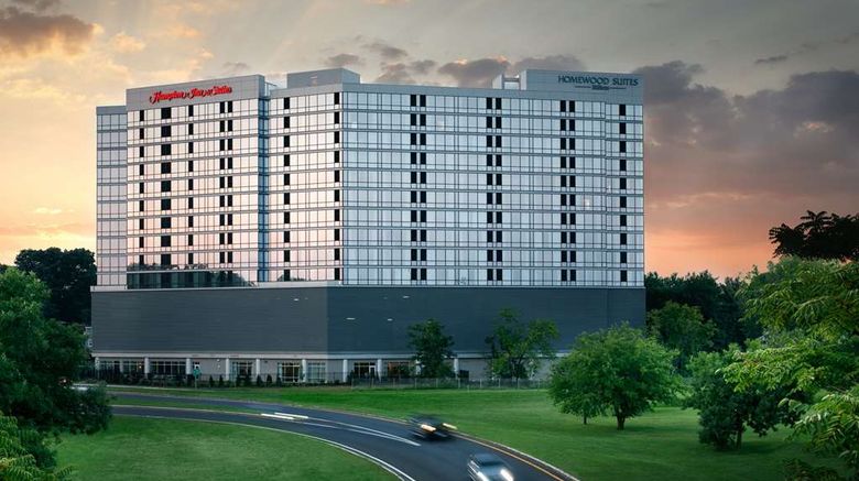 <b>Homewood Suites by Hilton Glenpointe Exterior</b>. Images powered by <a href="https://iceportal.shijigroup.com/" title="IcePortal" target="_blank">IcePortal</a>.