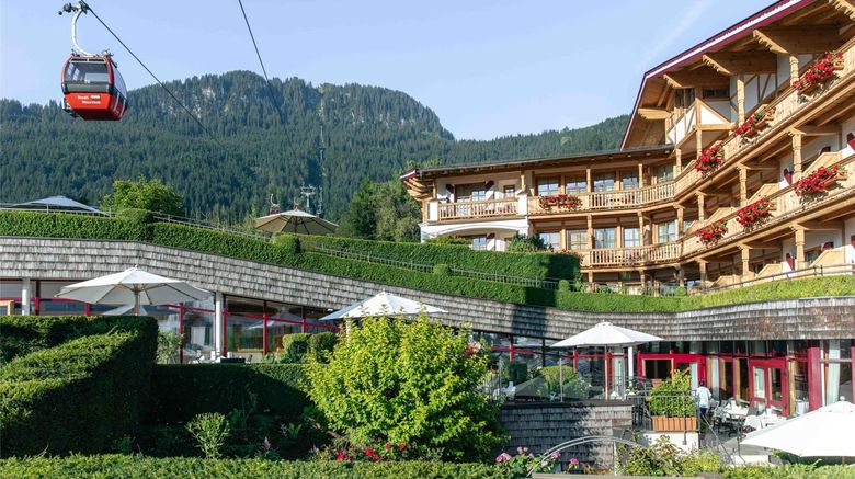 Hotel Kaiserhof Kitzbuehl Exterior. Images powered by <a href="https://iceportal.shijigroup.com" target="_blank" rel="noopener">Ice Portal</a>.