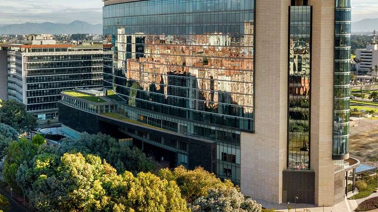 <b>Grand Hyatt Bogota Exterior</b>. Images powered by <a href="https://iceportal.shijigroup.com/" title="IcePortal" target="_blank">IcePortal</a>.