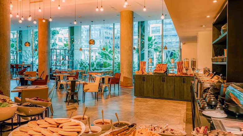 <b>Hotel Campanile Casablanca Centre Ville Restaurant</b>. Images powered by <a href="https://iceportal.shijigroup.com/" title="IcePortal" target="_blank">IcePortal</a>.