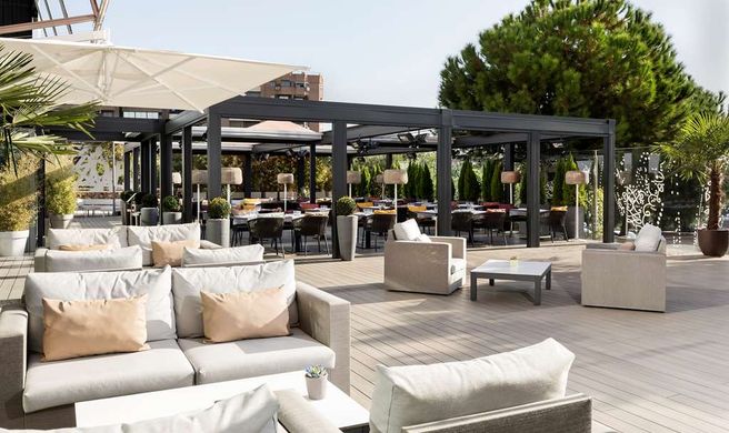 Hotel Puerta America Madrid Exterior