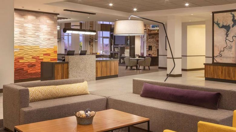 <b>Hyatt Place Page/Lake Powell Lobby</b>. Images powered by <a href="https://iceportal.shijigroup.com/" title="IcePortal" target="_blank">IcePortal</a>.